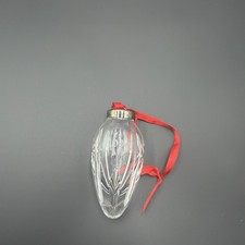 Vintage 1994 Waterford Crystal Teardrop Christmas Ornament picture