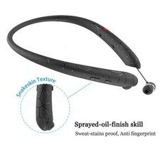 Sweatproof Neckband Headset Wireless Bluetooth Retractable Headphones Earbuds picture
