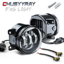 For Ford Explorer 2011-2015 Clear LED Bumper Fog Lights Front Lamps Left+Right picture