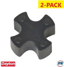 2-PACK L050 DAYTON L050N 29HZ10 Jaw Coupling Insert Buna N (SOX Spider) NEW picture