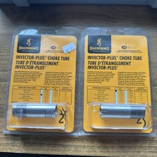(2)Browning Invector-PLUS 12GA Cylinder & IMP CYL Choke Tube - 1130783 & 1130803 picture