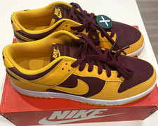 Nike Dunk Low Retro Arizona State Sun Devils Gold/Burgundy 2022 DD1391-702 picture