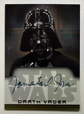 2004 Topps Star Wars Heritage Darth Vader James Earl Jones Auto Autograph Card picture