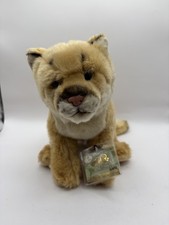 Webkinz Signature Endangered Cougar Plush GANZ Sealed Code Retired WKSE3009 picture