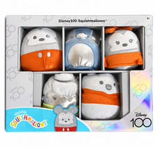 100th Anniversary Squishmallows 5-Piece Mini Plush Collector Set picture