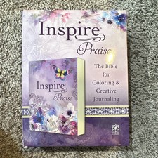 Inspire PRAISE Bible NLT Hardcover Coloring & Creative Journaling Tyndale 2020 picture