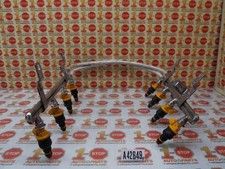 1985-2003 FORD F-150 FUEL RAIL W/ INJECTOR SET F0TZ9F593DA OEM picture