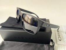 Oakley Holbrook OO9102 Sunglasses Matte Black /Blue Polarized Sunglasses picture