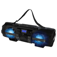 Emerson Dual Subwoofer Bluetooth Boombox with CD/CD-R/CD-RW Player and Subwoofer picture