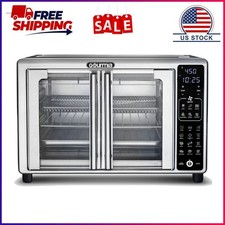 Gourmia French Door 6-Slice Digital Toaster Oven Air Fryer, 19 One-Touch Presets picture