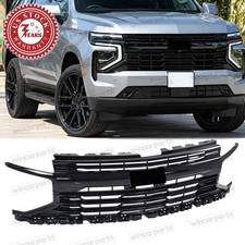 For 2025-2026 Chevrolet Tahoe / Suburban RST Front Upper Grille Gloss Black NEW picture