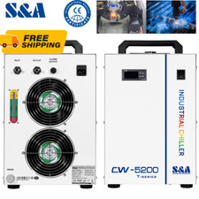 S&A CW-5200DH CO2 Laser Water Chiller for CO2 Laser Tube & Spindle CNC picture
