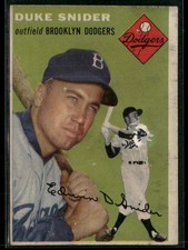 1954 Topps #32 Duke Snider picture