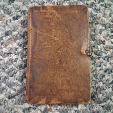 Rare 1839 Mennonite Catechism Antique GermanBook Upper Canada Benjamin Eby Clasp picture