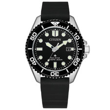 Citizen Promaster Dive Black Dial Eco-Drive - BN0266-07E NEW picture