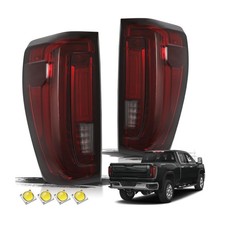 LED Tail Light for 2019-2024 Sierra 1500/2500HD/3500HD Smoke Lens Bulbs picture