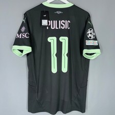 BNWT AC MILAN ITALY 2024 2025 THIRD FOOTBALL SHIRT JERSEY MAGLIA #11 PULISIC picture