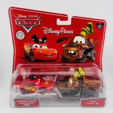 DISNEY PARKS PIXAR CARS LIGHTNING MCQUEEN MICKEY MATER GOOFY JAPAN AUTHENTIC picture