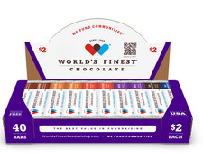 Sealed Box 40 World’s Finest Chocolate Bars **Ships with Ice Pack to keep cool** picture