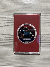 2025 Agoro 1 oz Silver Proof Coin MLB  Coin Julio Rodriguez Ruby 08/50 picture