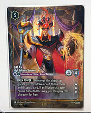 Disney Lorcana TCG Jafar - High Sultan of Lorcana (Store Championship)Promo FOIL picture