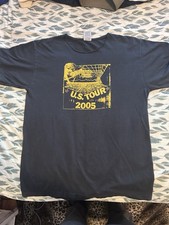 ARIEL PINK U.S. Tour 2005  Black Crew Neck Short Sleeve T-Shirt Size M picture