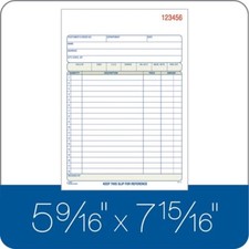 ABFTC5805 Sales/Order Book, 3-Part / 50 Pages / 50 ST/BK 25 books/box picture