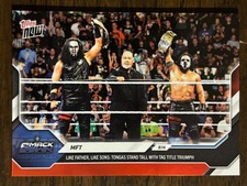 2026 Topps Now WWE #88 Talla Tonga Haku Tama Tonga MFT SmackDown RED 5/5 picture