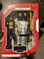 Mattel WWE Ultimate Edition Cactus Jack Action Figure w/ Trash Can, Alt Head picture