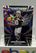 2025 Panini Phoenix - Thunderbirds Drake Maye #35 Silver Pandora /249 Patriots picture