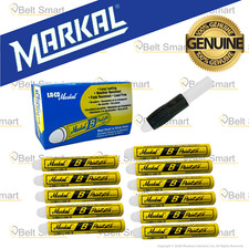 Genuine Markal 12-Pack Paintstik B Paint Markers w/ Magnetic Grip (Made in USA) picture