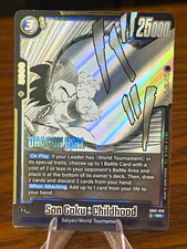 Bandai Son Goku: Childhood SB01-018 SR Foil 25000 English  picture