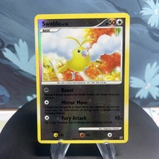 Pokemon Swablu Shiny SH5 Platinum Reverse Holo LP picture