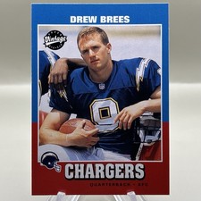 2001 Drew Brees Upper Deck Vintage #251 Rookie Card RC picture