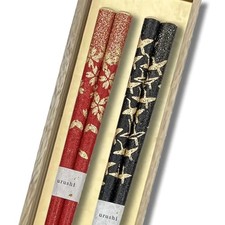 Hashimoto Kosaku Lacquerware Shop: Set of 2 Wajima Urushi Chopsticks in Black picture