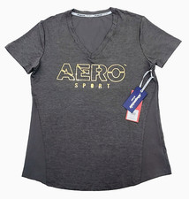 Aeropostale Woman's T-shirt Color Gray  Size L ( NEW WITH ORIGINAL TAGS ) picture