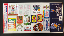 SUPER RARE Crazy Magazine Loony Label Insert Sheet - SIGNED - 44 Years Old picture
