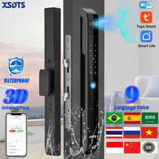 3D Face Smart Door Lock for Sliding Door, Waterproof, Fingerprint Access picture