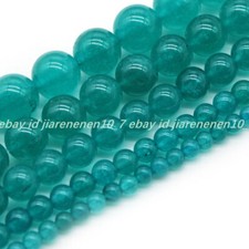 Natural Pretty 6/8/10/12mm Blue Amazonite Gemstone Round Loose Beads 15''Strand picture
