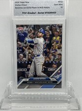 2024 Topps Now Shohei Ohtani 50 / 50 Club TCC Graded Gem Mint 10 picture