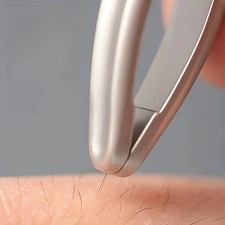 2/3/6pcs Premium Round Head Tweezers for Eyebrow & Facial Hair Removal Seamless  picture