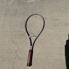 Vintage Rare Fila Discovery Astroceramic Tennis Racquet 4 3/8 Silver USA picture
