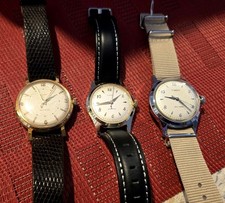 3 Vintage Timex Mechanical Hand-Wind Watch Lot Working Condition picture