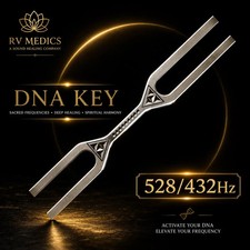 DNA Key Tuning Fork 528Hz & 432Hz – Giant Double-Sided Healing Frequency  picture