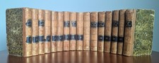 1815 La Harpe Lycee Cours de Litterature Complete 16 Vol Set French Leather picture