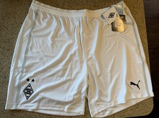 Borussia Monchengladbach 20/21 Player Issue Puma Soccer Football Shorts NWT 2XL picture