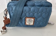 Brighton Quilted Heart Crossbody ~ Lagoon ~ Knix Utility Bag 🌐Travel Bestie NWT picture