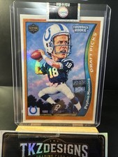 2026 Tkzdesigns Throwback Rookie Peyton Manning PM1 Indianapolis Colts picture