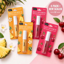 B.Pure Lip Serum 4 Pack Pineapple Cherry New Sealed picture