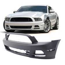 2013-2014 Ford Mustang Primed Front Bumper Cover FO1000670 DR3Z17D957ABPTM picture